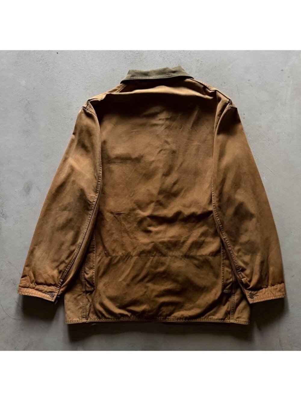 vintage 90s LL bean duck canvas chore coat - Picture 3 of 4